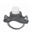 +GF+ 卡箍式鑄鐵鞍型件，用于SCH40金屬管道