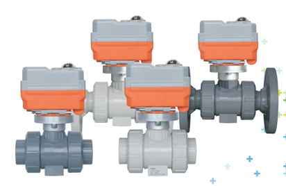 +GF+電動(dòng)球閥 帶承插焊、法蘭型電動(dòng)球閥